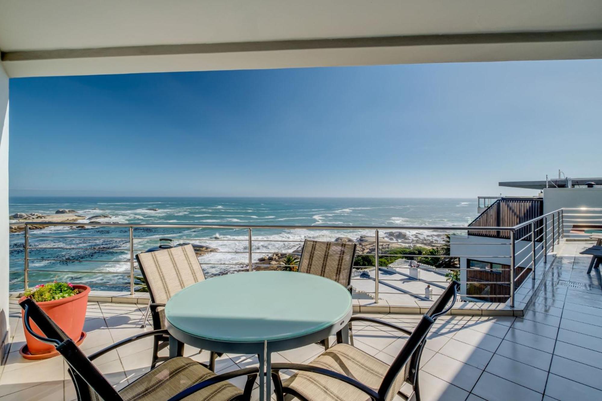 דירות קייפטאון Camps Bay Terrace Penthouse מראה חיצוני תמונה